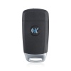 KEYDIY Universal Wired Folding Remote Key B27-4 Key Audi Style with Red Buttons 