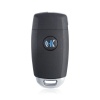 KEYDIY Universal Folding Wired Remote Key B28-3 Buttons  Hyundai Style  Straight Plate Design