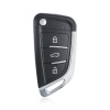 KEYDIY Universal Wired Folding Remote Key B29-3 with Red Buttons Audi Style Blade Design