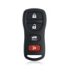  KEYDIY Universal Foldable Wired Remote Key B36-4 Buttons  Nissan Style  split model   