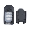 KEYDIY Universal Foldable Multi-Function Wireless Remote Key - NB10-3 Buttons Honda Style - Straight Model - Black
