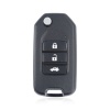 KEYDIY Universal Foldable Multi-Function Wireless Remote Key - NB10-3 Buttons Honda Style - Straight Model - Black