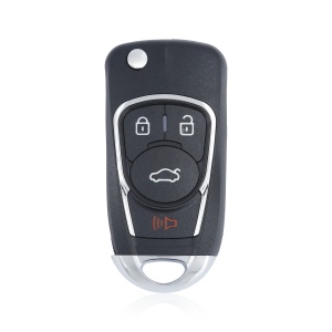 KEYDIY Universal Multi-function Wireless Folding Remote Key NB22-3+1 Buttons Enclave Style Red Horn