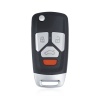 KEYDIY Universal Multi-function Wireless Folding Remote Key NB27-4 Red Buttons Audi Style