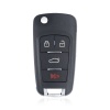 KEYDIY Universal Multi-Function Folding Wireless Remote Key NB18-4 Buttons Buick Style Straight board model   Red horn