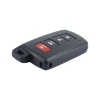 KEYDIY Universal Smart Wireless Foldable Remote Key - TB06-4 Buttons with Red Horn Button Toyota Style Straight Model