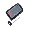KEYDIY Universal Smart Wireless Foldable Remote Key - TB06-4 Buttons with Red Horn Button Toyota Style Straight Model