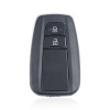 KEYDIY Universal Smart Wireless Foldable Remote Key - TB36-2 Buttons Camry Style Straight Model Black