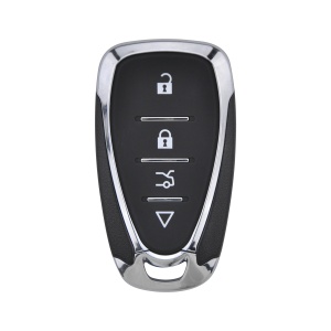 KEYDIY Universal Smart Folding Remote Key ZB32-4 Buttons Chevrolet Style Glossy Finish