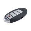 KEYDIY Universal Smart Wireless Foldable Remote Key - ZB03-4 Red Buttons Nissan Style Oval Model