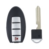 KEYDIY Universal Smart Wireless Foldable Remote Key - ZB03-4 Red Buttons Nissan Style Oval Model