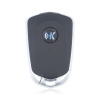 KEYDIY Universal Smart Wireless Foldable Remote Key - ZB05-5 Red Horn Buttons Cadillac Style Straight Model