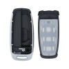 KEYDIY Universal Smart Wireless Foldable Remote Key - ZB08-3 Buttons Audi Style Black and White Combination
