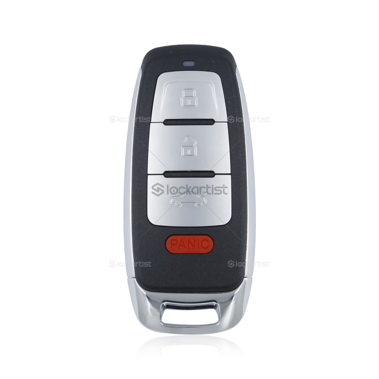 KEYDIY Universal Smart Wireless Foldable Remote Key - ZB09-4 Red Buttons Audi Style Side Glossy Finish