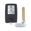 KEYDIY Universal Intelligent Wireless  Foldable Wireless Remote Key - ZB14-4 Buttons Acura Style Straight Model