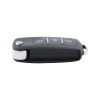 KEYDIY Universal Intelligent Wireless  Foldable Remote Key - ZB202-3 Buttons Volkswagen Style Black