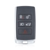 KEYDIY Universal  Intelligent Wireless Folding Remote Key ZB24-5 Red Buttons Land Rover Style Straight Model