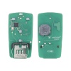 KEYDIY Universal Intelligent Wireless Foldable Remote Key ZB26-4 Red Buttons  Audi Style  Straight Model.