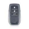 KEYDIY Universal Intelligent Wireless  Folding Remote Key ZB35-3 Buttons Toyota Style Straight Model Black