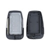 KEYDIY Universal Intelligent Wireless Foldable Remote Key ZB36-3 Buttons Toyota Style Straight Design, Black.
