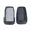 KEYDIY Universal Intelligent Wireless Foldable Remote Key ZB36-3+1 Red Horn Buttons Toyota Style  Straight Model.