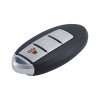 KEYDIY Universal Smart Folding Remote Key ZB03-3 with Red Horn Button Nissan Style Oval Model