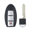 KEYDIY Universal Smart Folding Remote Key ZB03-3 with Red Horn Button Nissan Style Oval Model