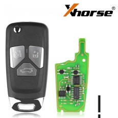 Xhorse Audi Style Universal Wireless Remote Key 3 Buttons XNAU01EN