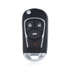 VVDI Universal Wired Remote Key Foldable Buick Envision Style  4 Buttons  XKBU02EN