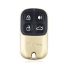 Xhorse Universal Wired Remote Key  Color Shell Split Design 4 Buttons  XKXH02EN  Golden