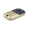 Xhorse Universal Wired Remote Key  Color Shell Split Design 4 Buttons  XKXH02EN  Golden