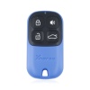 Xhorse Universal Wired Remote Key Foldable 4 Buttons XKXH01EN Blue
