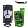 Xhorse Universal Wired Remote Key  Foldable Panda Style 3 Buttons XKAU01EN