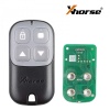 Xhorse Universal Wired Remote Key Garage Door 4 Buttons XKXH03EN