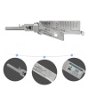 Original Lishi Tools(6-CUT) SC4  2-in-1 Pick & Decoder for Schlage Civilian Tools Door Locks/Anti-Glare 