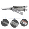 Original Lishi Tools(6-CUT) HY22 2-in-1 Pick & Decoder for Hyundai,Kia Ignition Locks/Door Locks/Lock Trunk /Anti-Glare