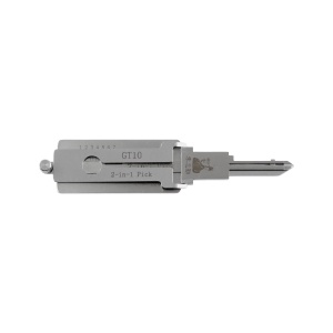 Lishi GT10 Two-in-One Tool - Flat Milling Dual Track