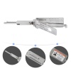 Original Lishi Tool (8-CUT)HON42/41 2-in-1 Pick & Decoder for Honda Motorcycles Ignition Lock
