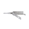Original Lishi Tools(8-CUT) Big Double Left 2-in-1 Pick & Decoder for BAIC Changhe, Changan Benben  Door Locks/Anti-Glare