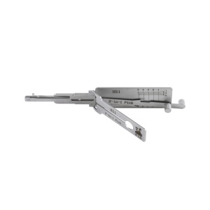 Lishi Dual-Use Tool - H51/FO6 Flat Milling Two Tracks Sandblasted Version