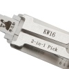Original Lishi Tools (6-CUT) KW16  2-in-1 Pick & Decoder for Kawasaki Motorcycle   Ignition Locks/Anti-Glare