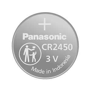 Panasonic CR2450 Button Cell Battery（Single grain ）- High-Quality Car Remote Control Battery