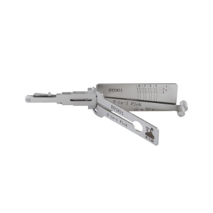 Lishi 2-in-1 Tool - BYD01 Flat Milling Dual Track